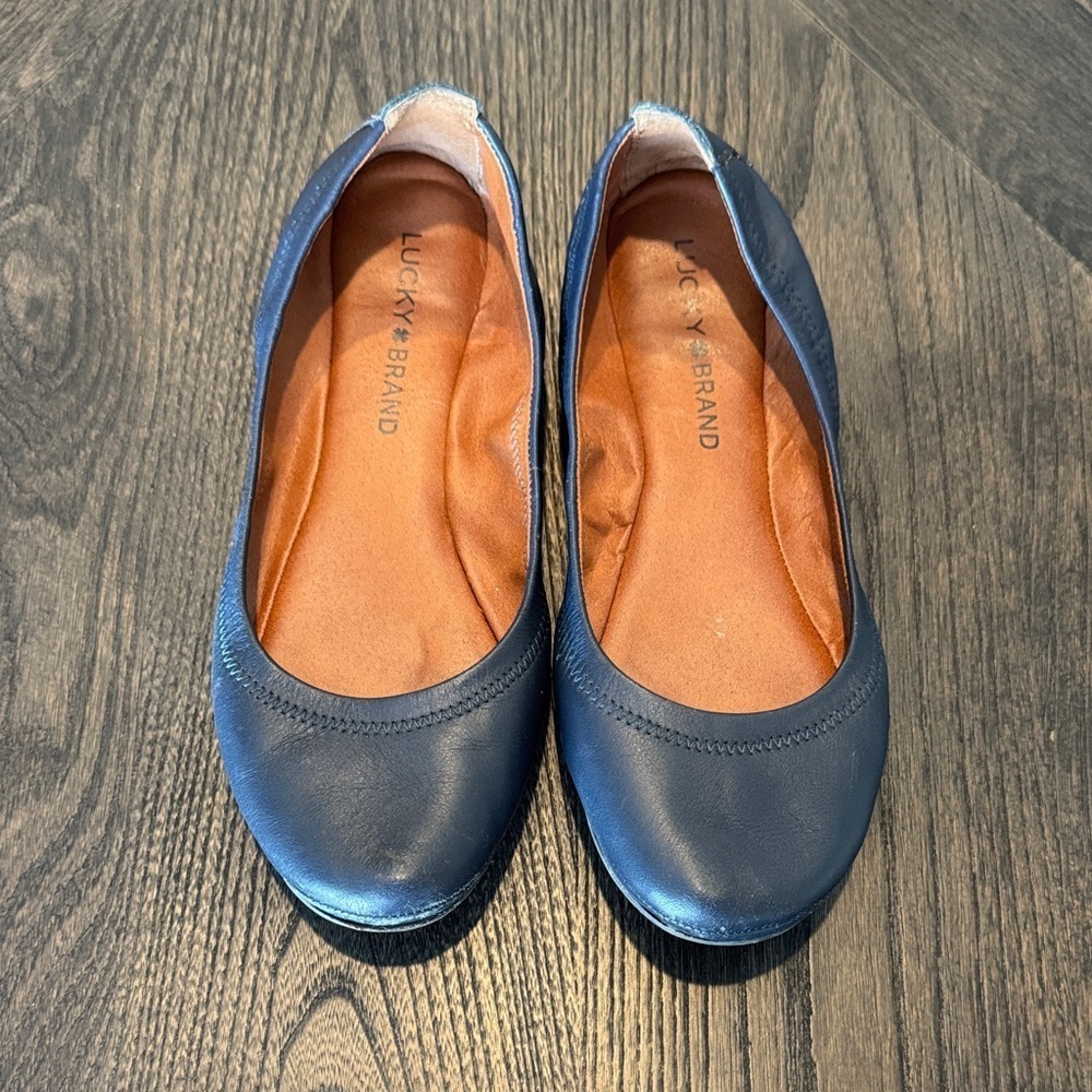 Lucky Brand Dark Blue Women's Flats